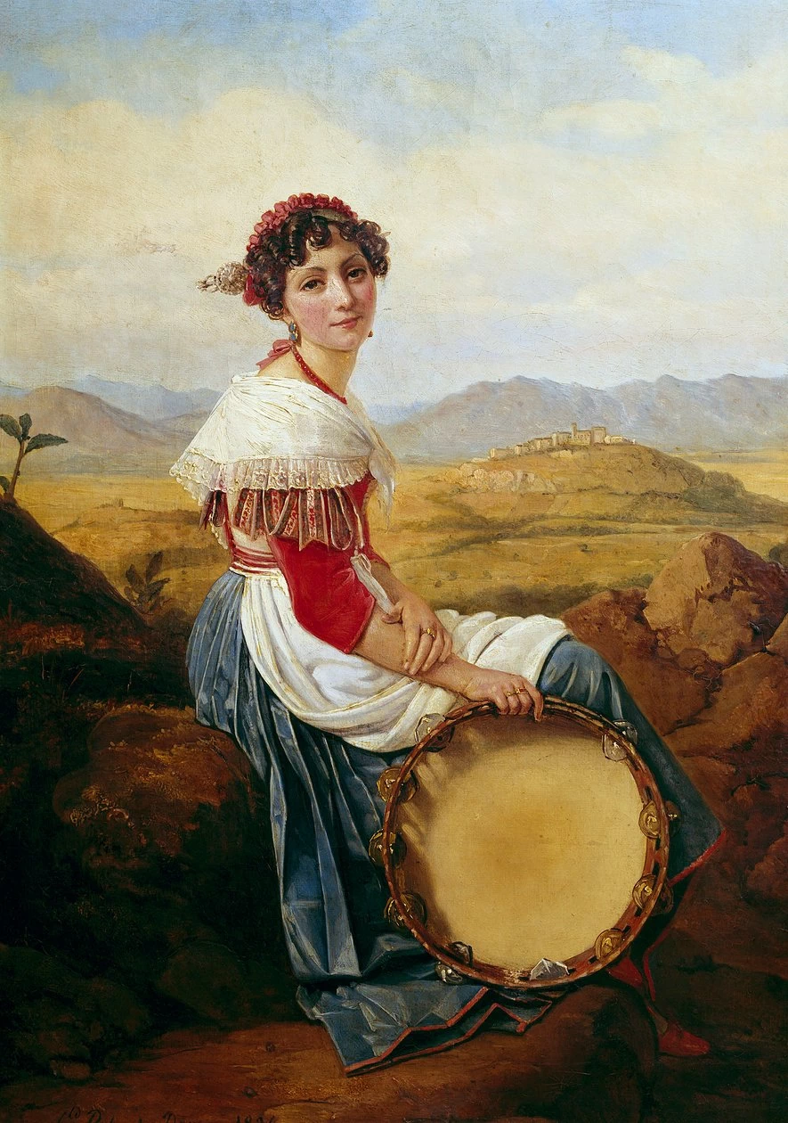 Ritratto di un contadino della campagna romana - Museo del Louvre, Parigi